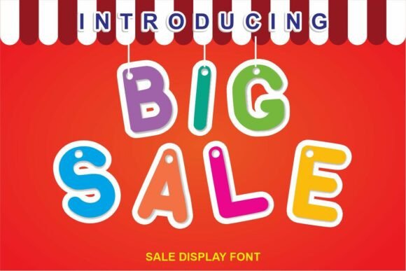 Big Sale: The Display Font That Captures Modern Energy