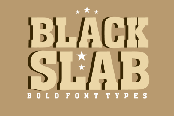 Black Slab: A Typeface Built for Strength and Impact