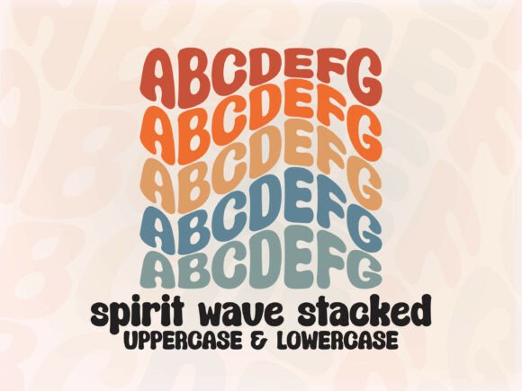Bring Retro Charm to Your Projects with Spiritwavestacked