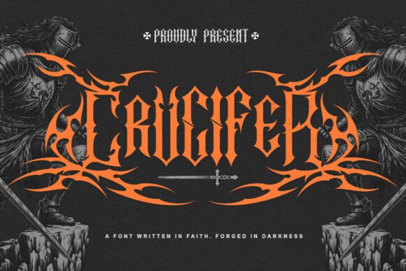 Crucifer: The Gothic Blackletter Font for Sacred Darkness