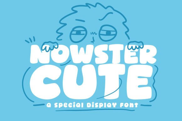 Nowster Cute: A Font That Brings Modern Charm to Every Design