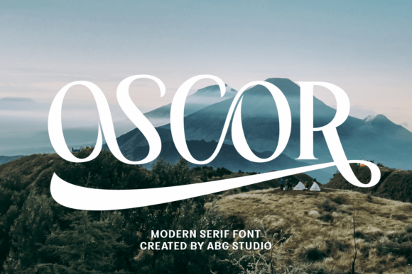 Oscor: A Typeface Where Modern Elegance Meets Timeless Charm