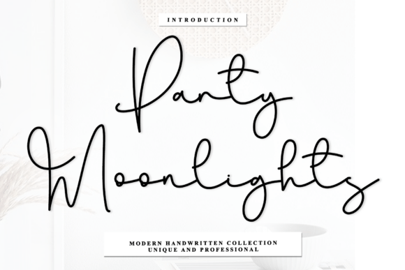 Party Moonlights: The Handwritten Font That Brings Designs to Life