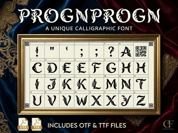 Progn: A Display Font for Projects That Demand Attention