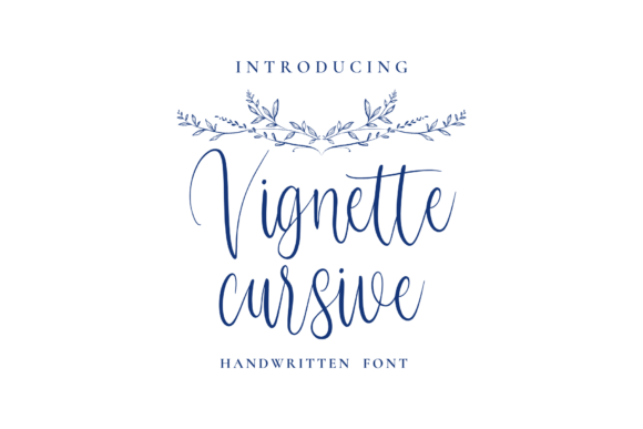 Vignette Cursive: A Guide to This Elegant Script Font